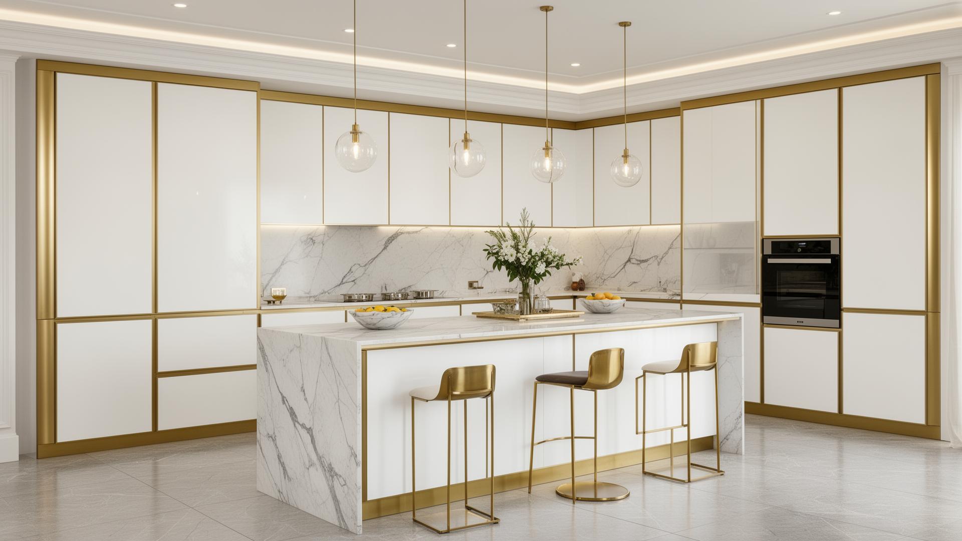 Ivory & Brass Kitchen