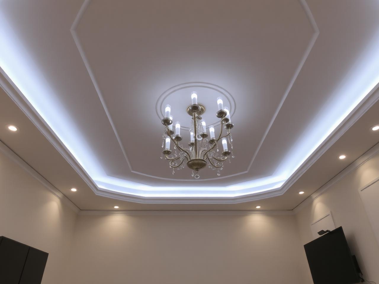 Cove-Lit Foyer